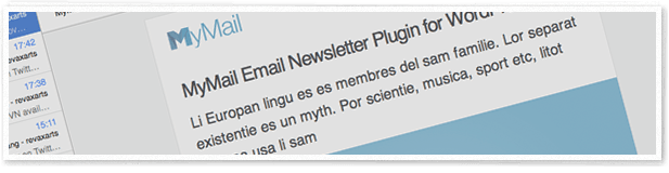 MyMail - خبرنامه فوق حرفه ای وردپرس preview