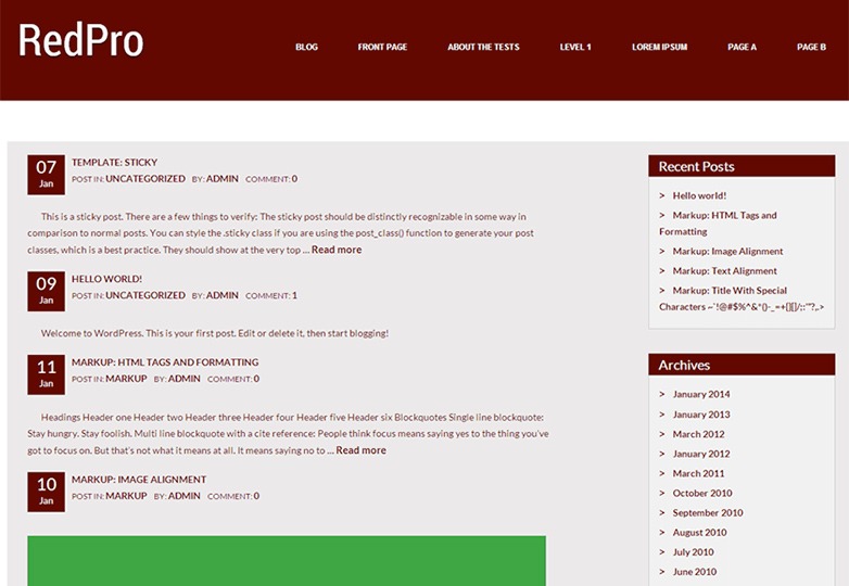 معرفی +25 پوسته منتخب وردپرس در سال 2014 321