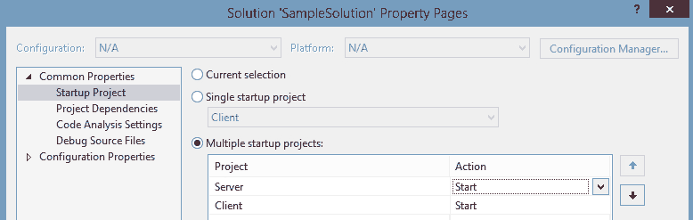 20 ترفند کمتر شناخته شده در ویژوال استودیو MultipleStartUpProject