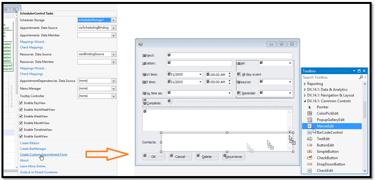 مدیریت زمان با DevExpress Scheduler parmidasoft_26_4987419345