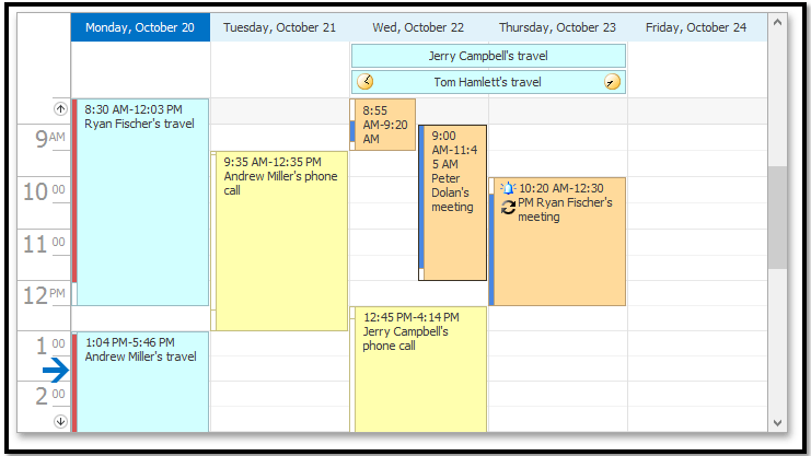 مدیریت زمان با DevExpress Scheduler parmidasoft_6_5813258052